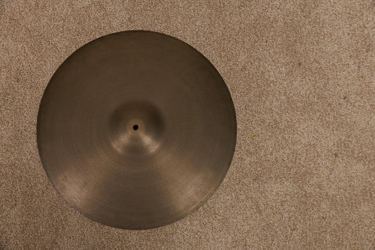 1970s Zildjian A 20" Crash Ride Cymbal 1908g