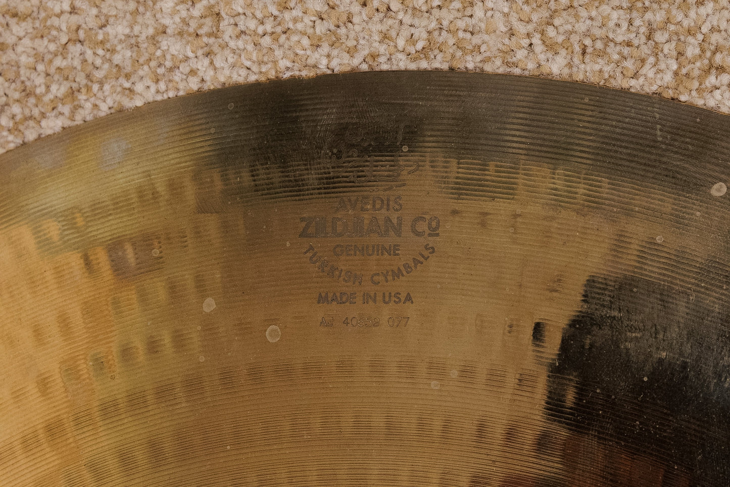 Zildian A Custom 20" Medium Ride Cymbal 2562g
