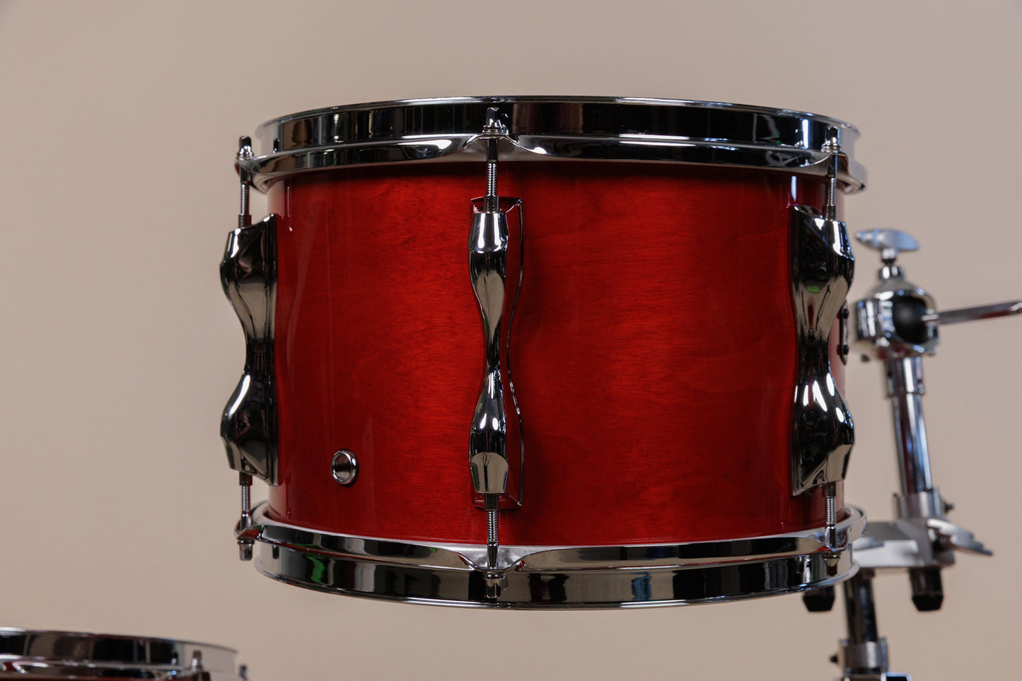Yamaha Recording Custom Autumn Red Lacquer Drum Set 16x20 8x12 and 13x14