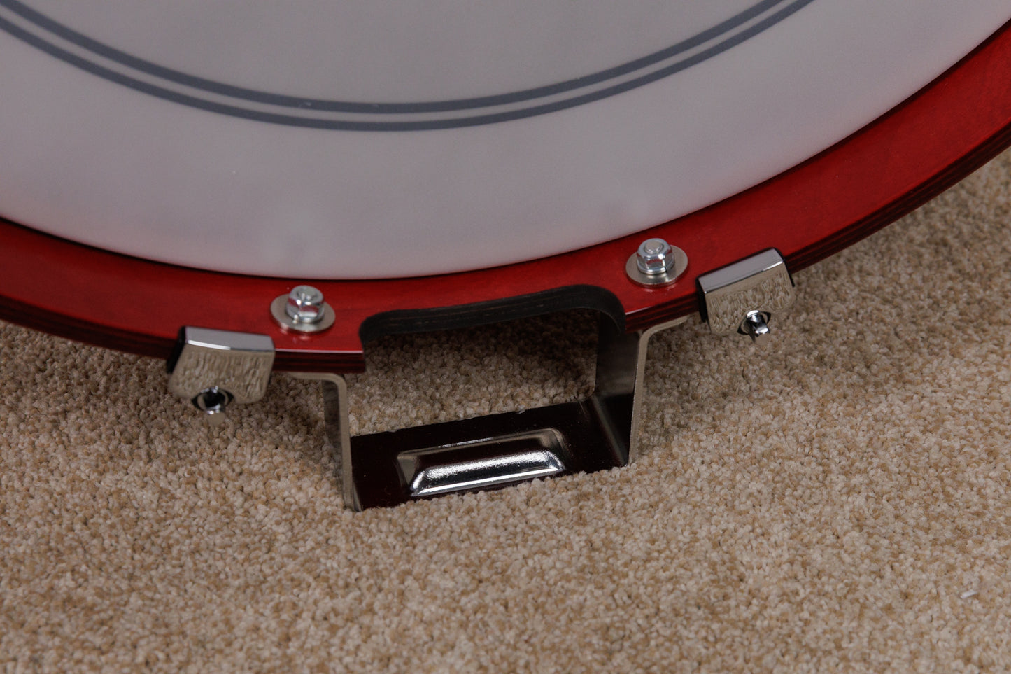 Yamaha Recording Custom Autumn Red Lacquer Drum Set 16x20 8x12 and 13x14