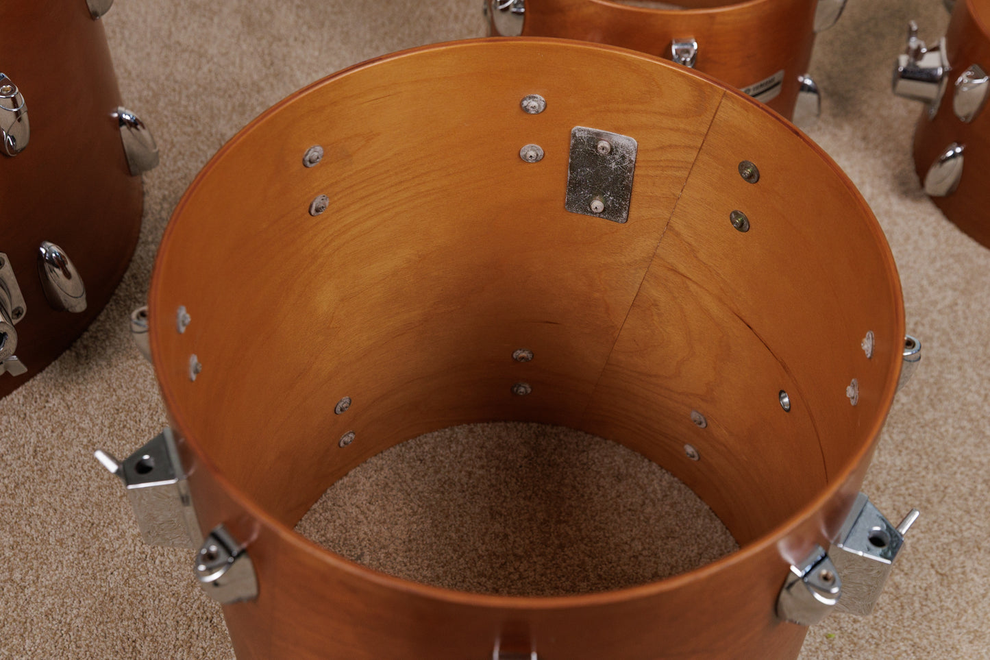 1970s Yamaha YD-9000 Real Wood Drum Set