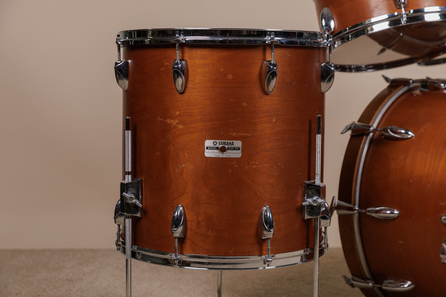 1970s Yamaha YD-9000 Real Wood Drum Set