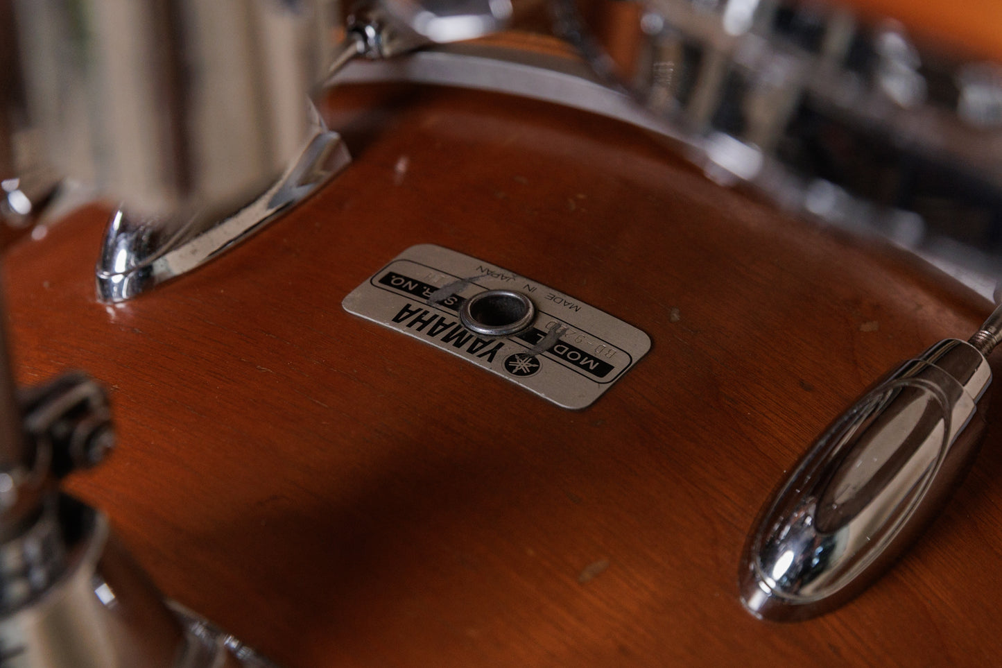 1970s Yamaha YD-9000 Real Wood Drum Set
