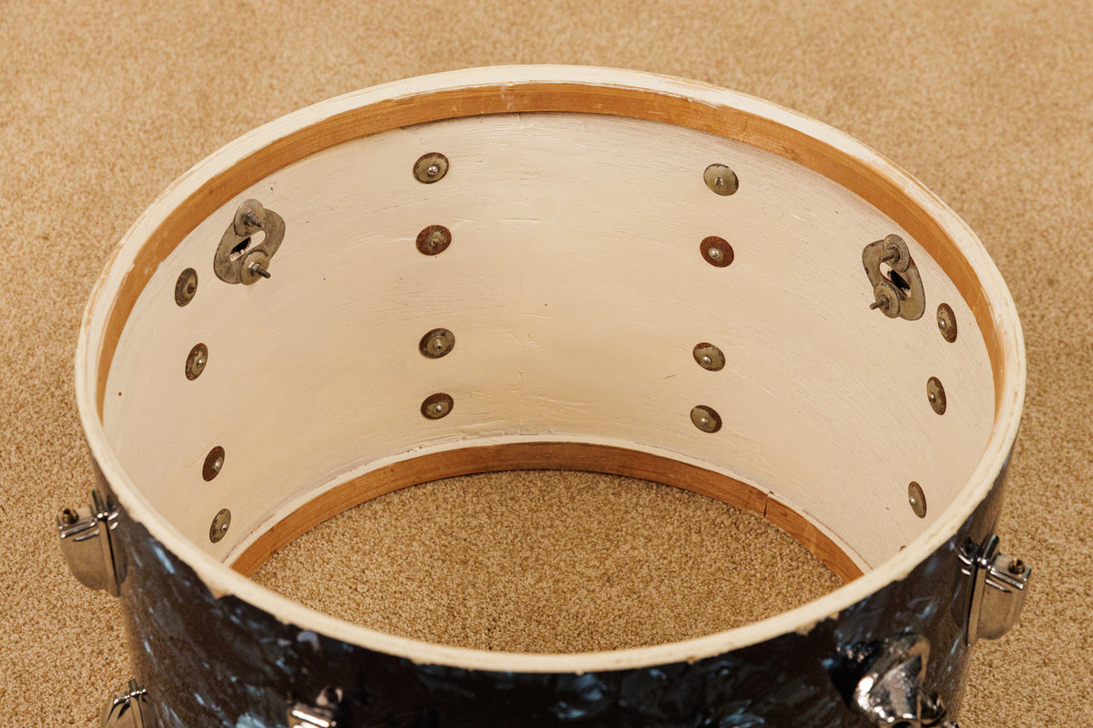 1960s MIJ Blue Diamond Pearl Drum Set 14x20 8x12 14x14 and 5x14