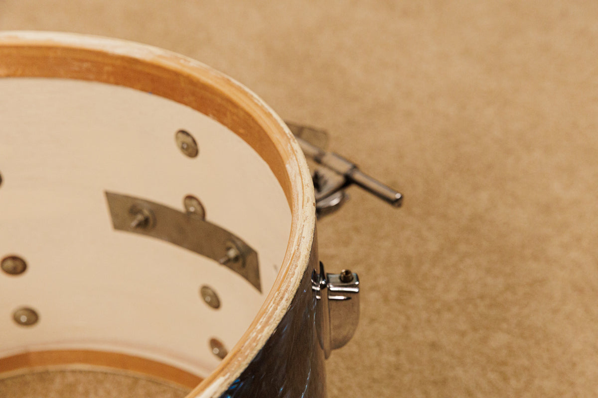 1960s MIJ Blue Diamond Pearl Drum Set 14x20 8x12 14x14 and 5x14