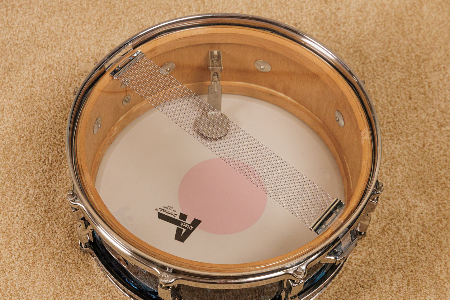 1960s MIJ Blue Diamond Pearl Drum Set 14x20 8x12 14x14 and 5x14