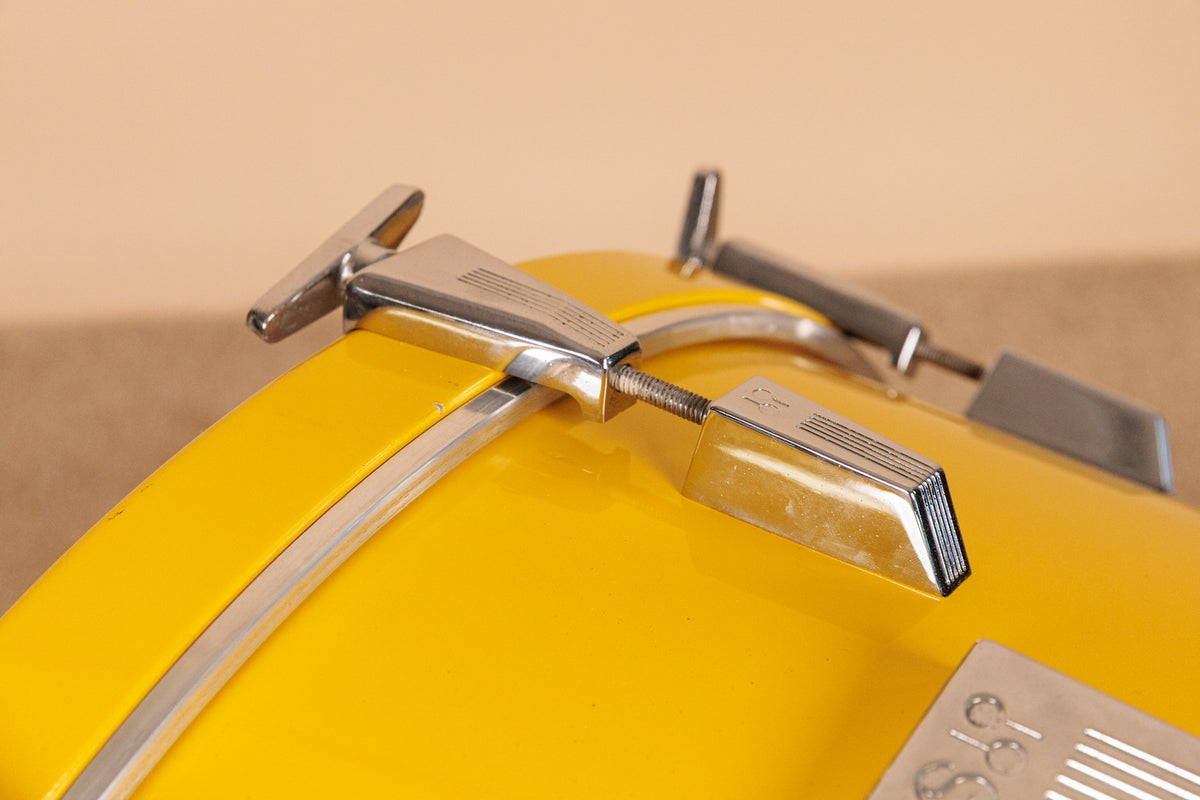 Sonor 17x22 Sonorlite Yellow Lacquer Bass Drum