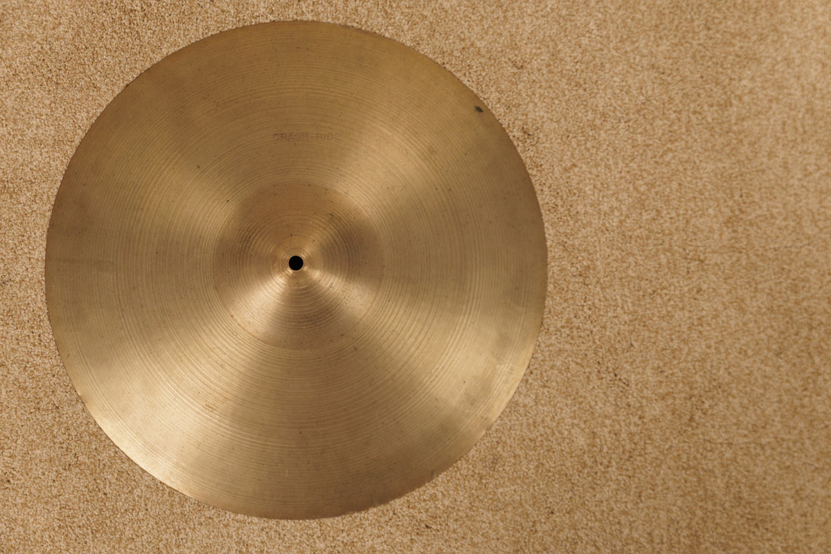 1960s Avedis Zildjian 18" Crash Ride Cymbal 1504g