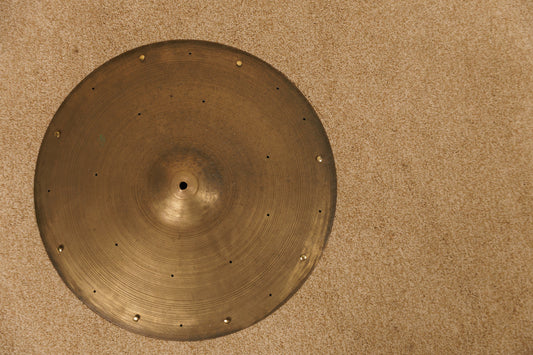 1960s Avedis Zildjian 20" Sizzle Ride Cymbal 2344g