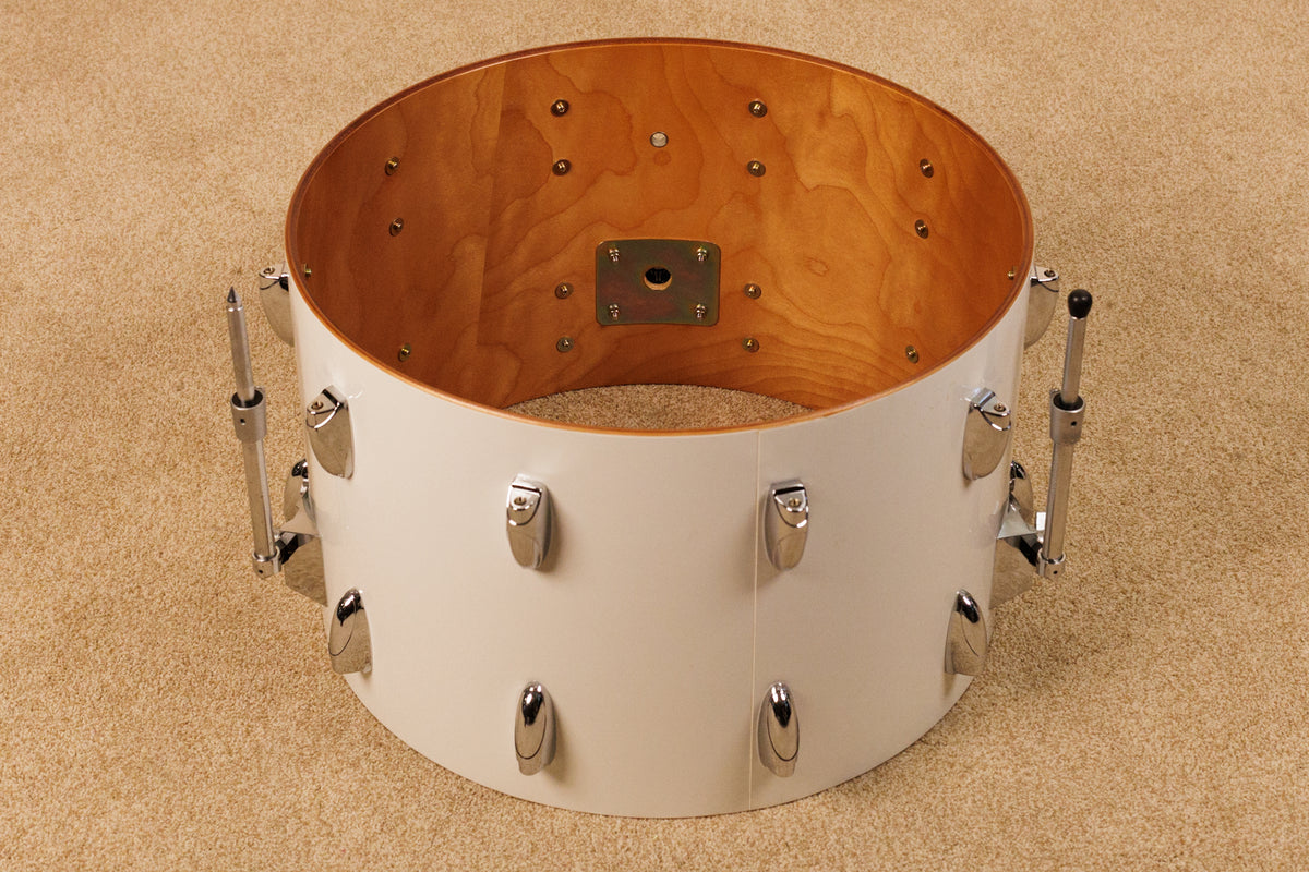 1980s Yamaha 8000 Tour Series White Drum Set