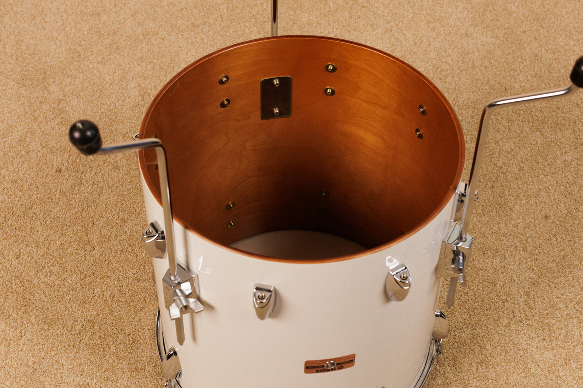 1980s Yamaha 8000 Tour Series White Drum Set