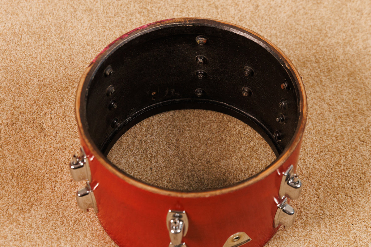 Vintage Ludwig Standard Red Mist Drum Set 14x22 8x12 and 16x16