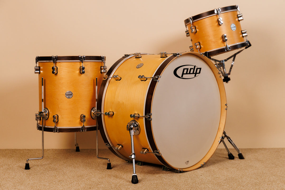 PDP Concept Maple Satin Natural Drum Set 14x26 9x13 and 16x16