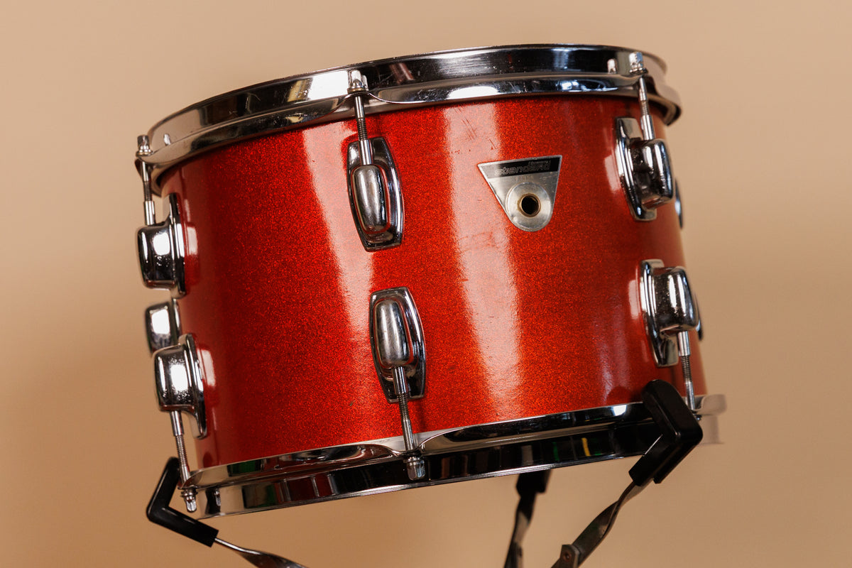 Vintage Ludwig Standard Red Mist Drum Set 14x22 8x12 and 16x16
