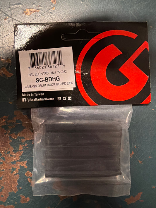 GIBRALTAR BASS DRUM HOOP GUARD 2/PK