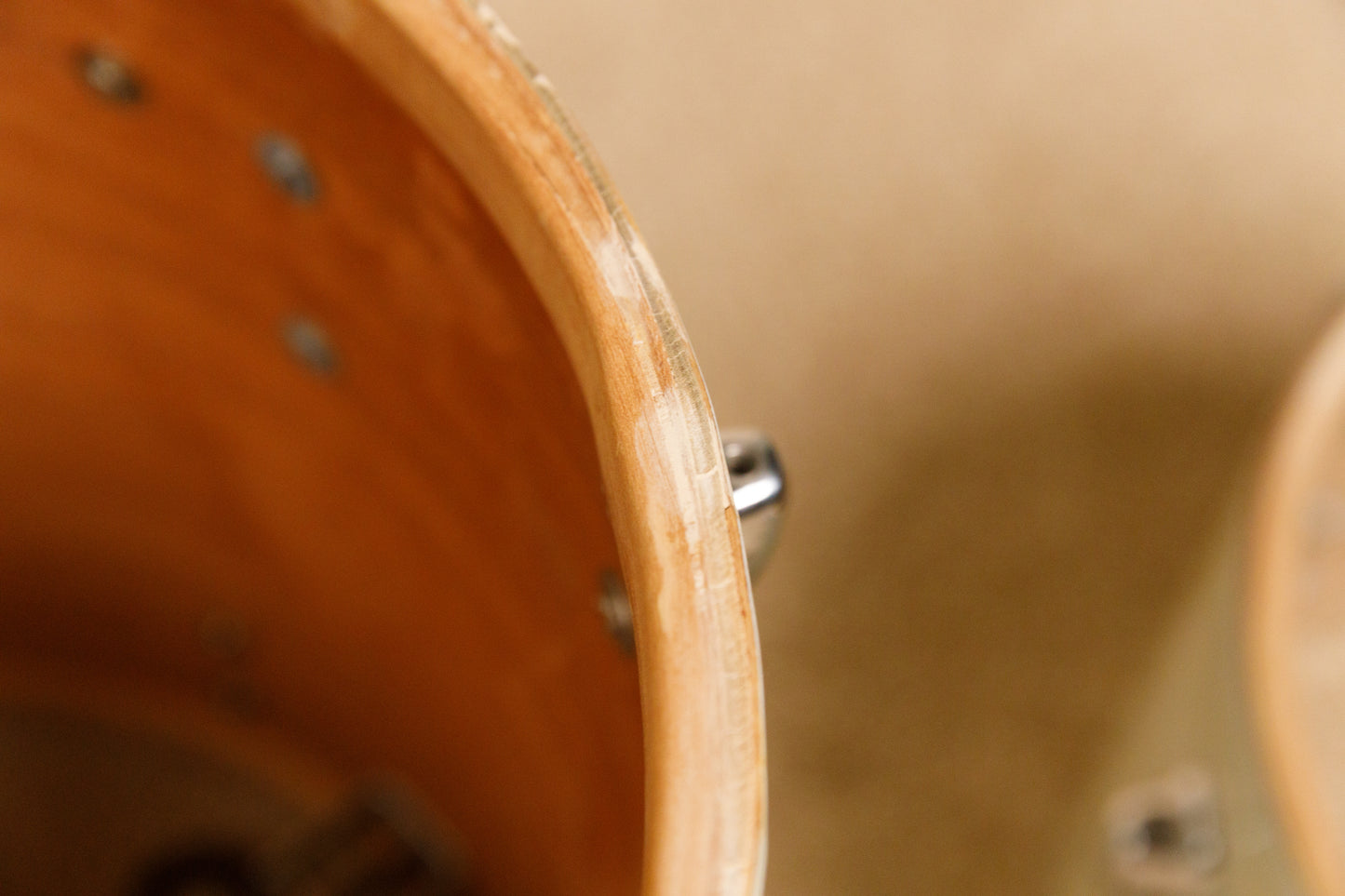 1960s Slingerland "Gene Krupa Deluxe" White Marine Pearl Drum Set