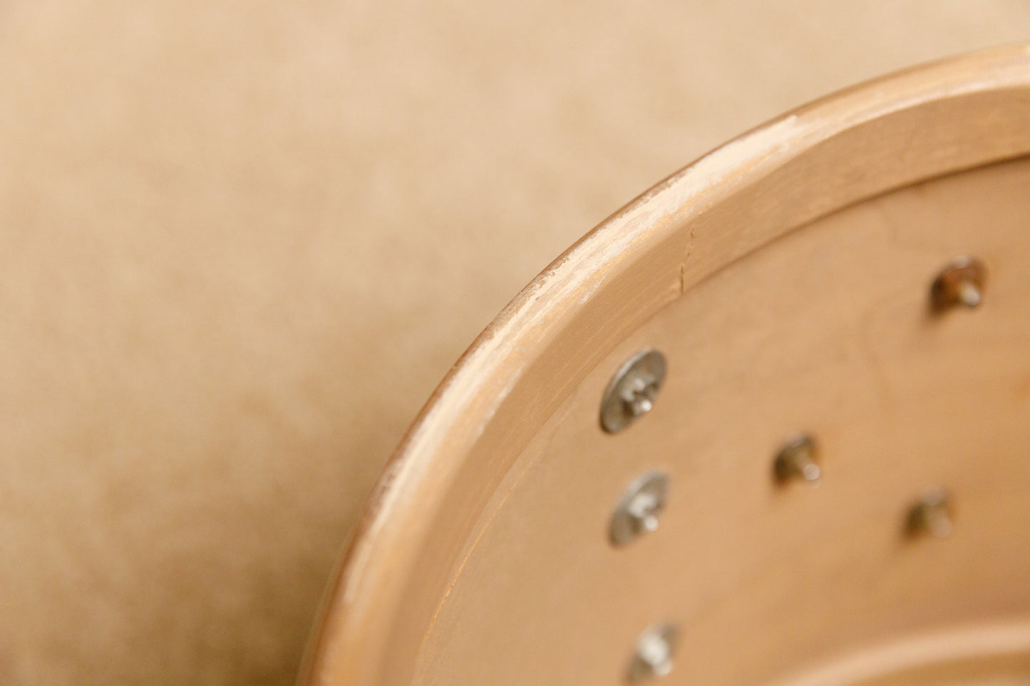 1960s Slingerland "Gene Krupa Deluxe" White Marine Pearl Drum Set