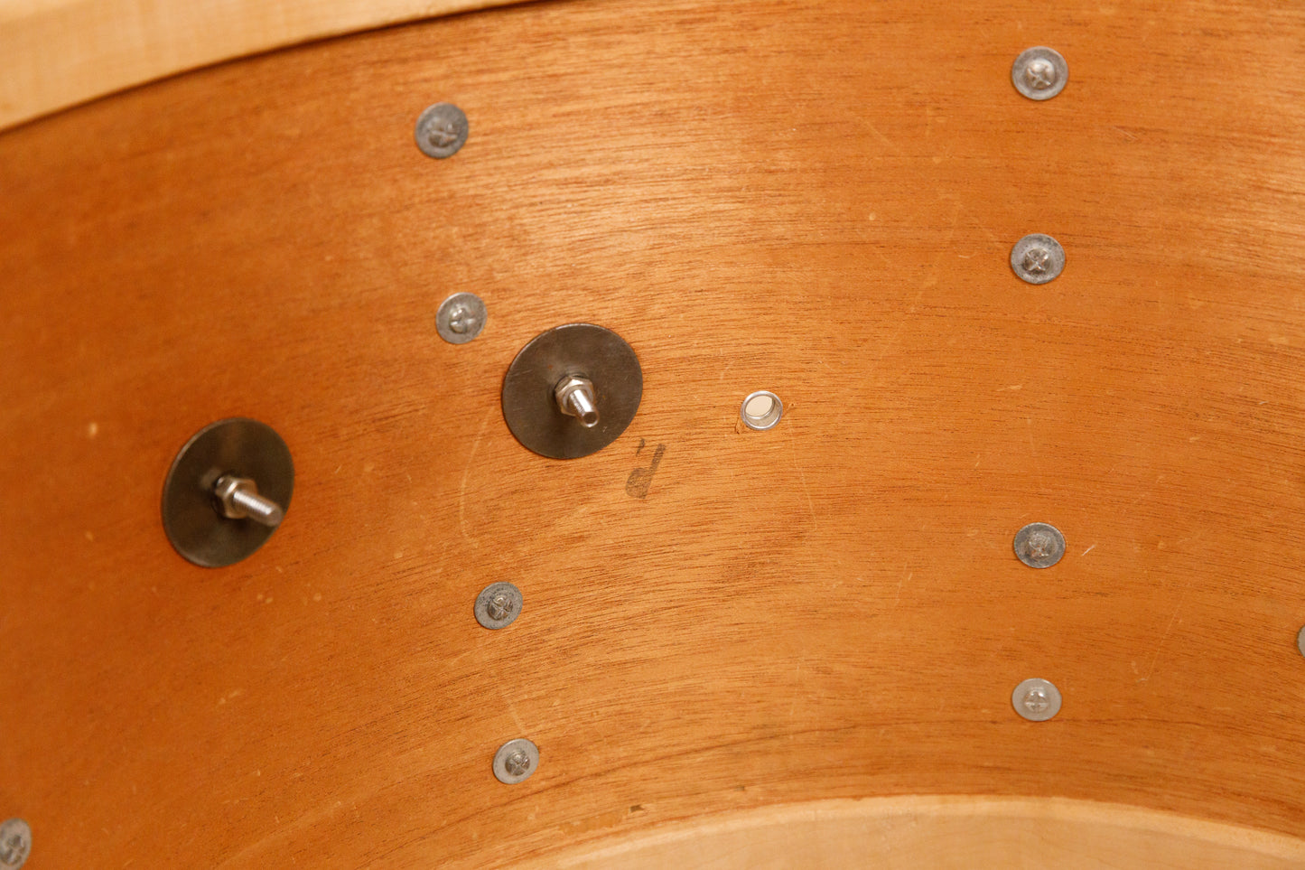 1960s Slingerland "Gene Krupa Deluxe" White Marine Pearl Drum Set