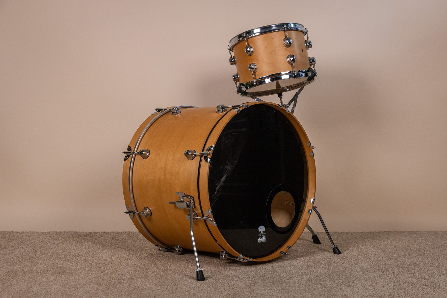 2000s Montineri 2-Piece Drum Maple Set