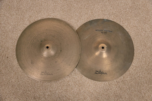 Zildjian 15" A CO Stamp New Beat Hi Hat Cymbals 1172g 1642g