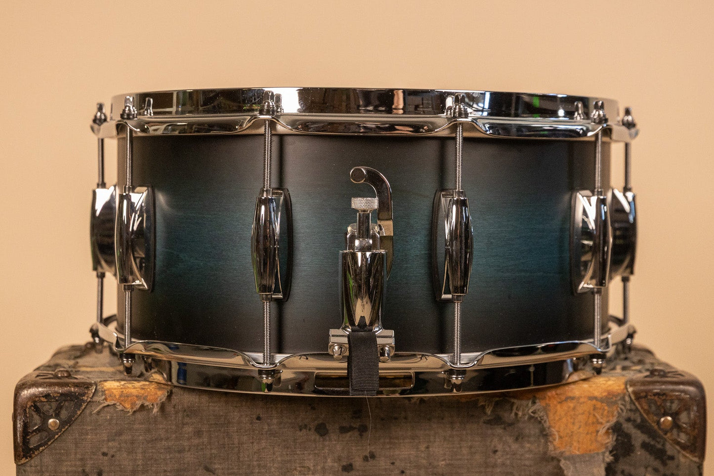 Gretsch Renown 6.5x14 Satin Antique Blue Burst Snare Drum