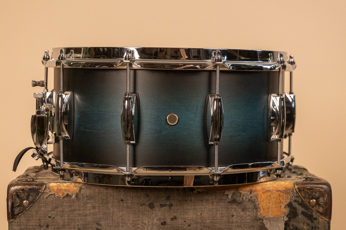 Gretsch Renown 6.5x14 Satin Antique Blue Burst Snare Drum