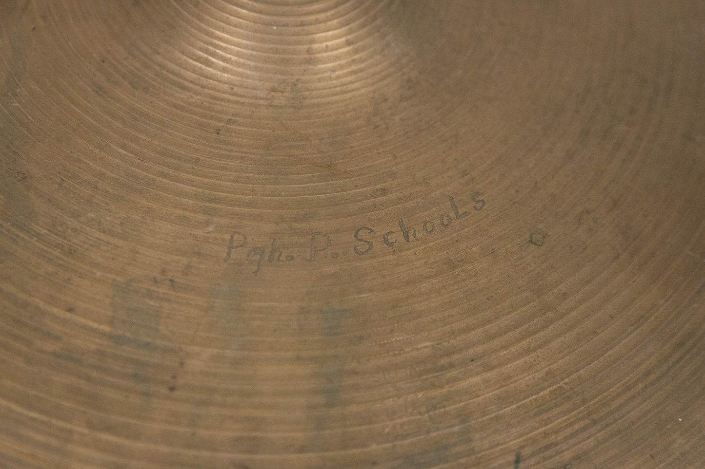 1960s Zildjian 15" A Hi Hat Cymbals 1220g 1437g
