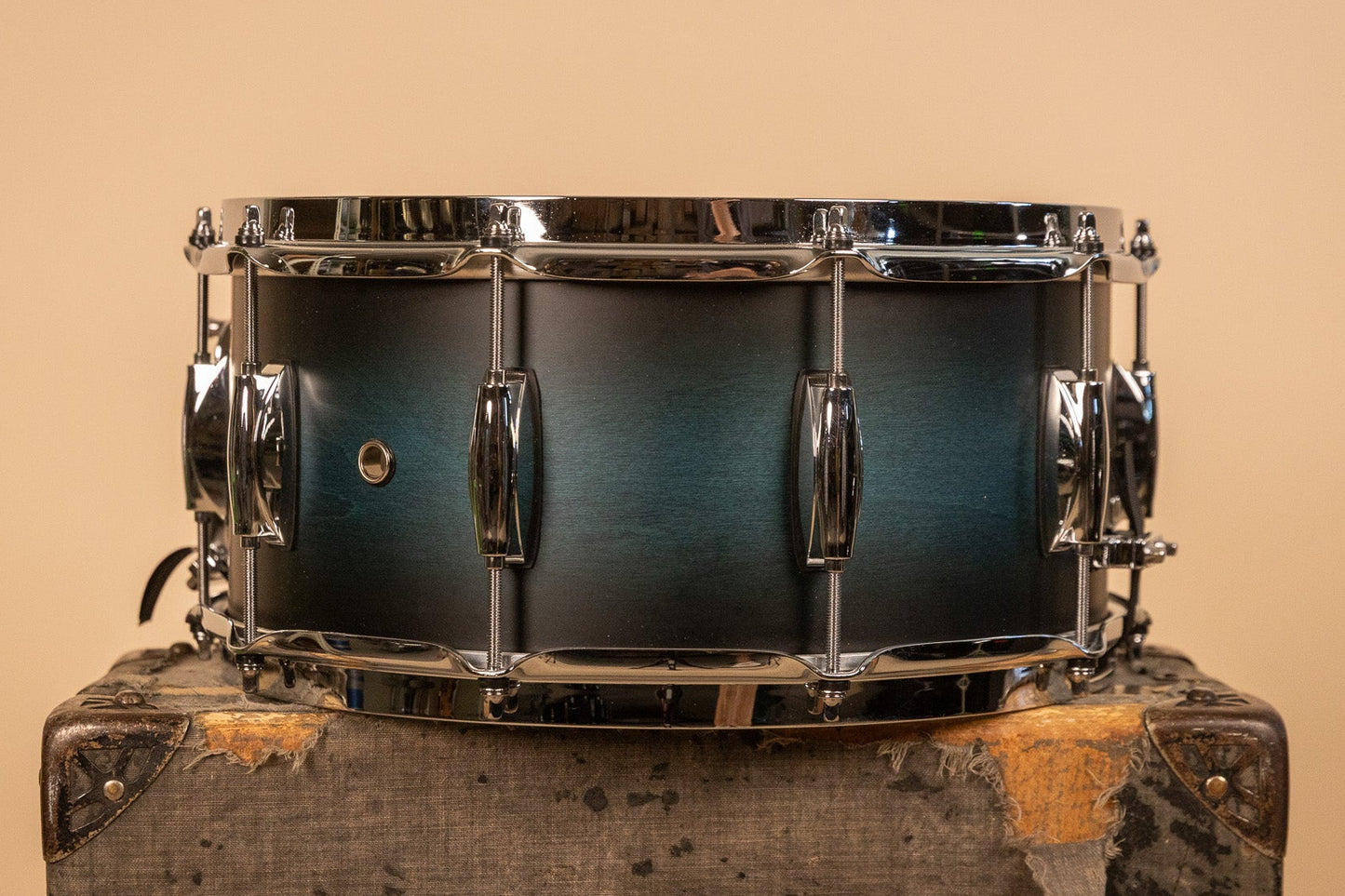 Gretsch Renown 6.5x14 Satin Antique Blue Burst Snare Drum