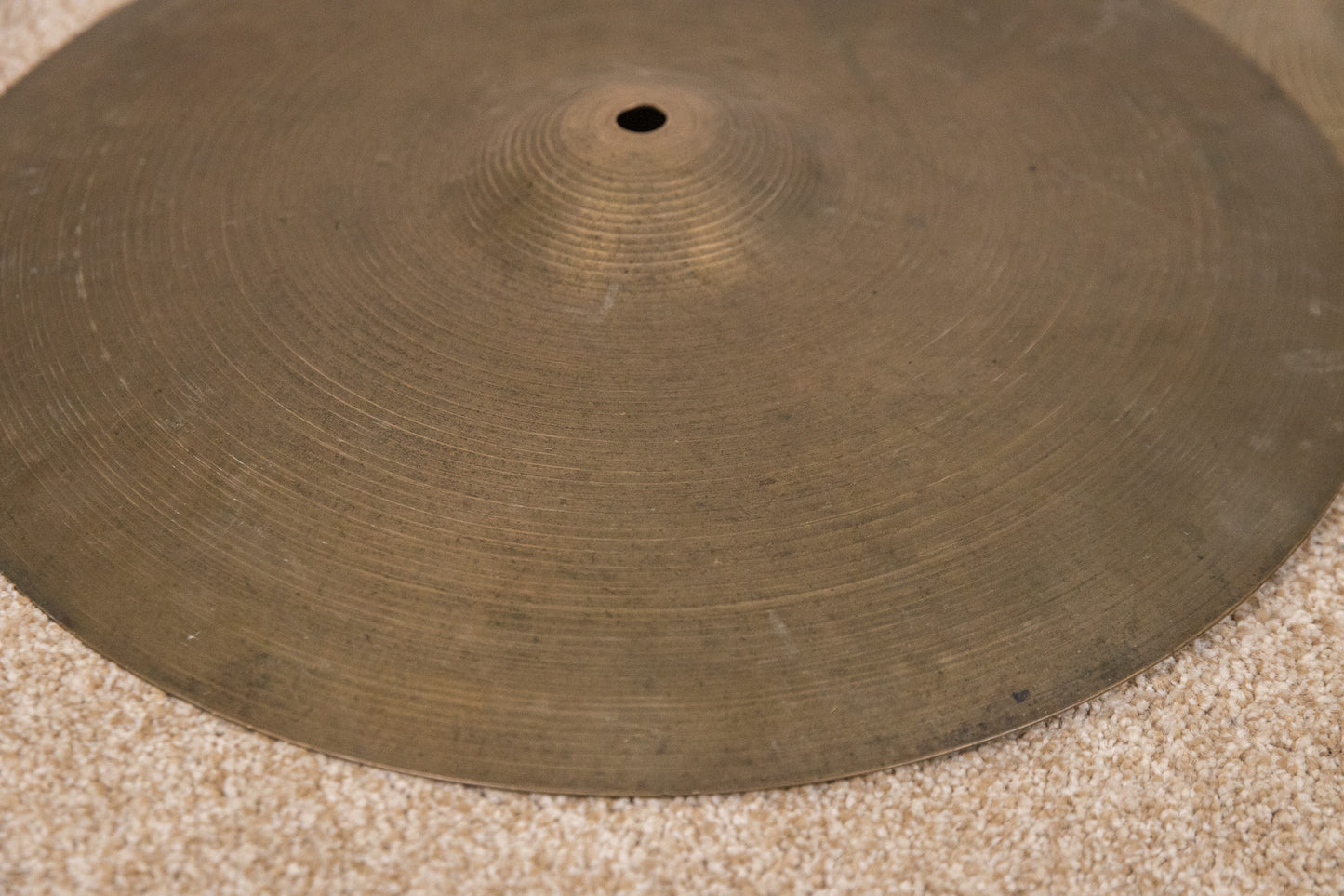 1960s Zildjian 15" A Hi Hat Cymbals 1220g 1437g