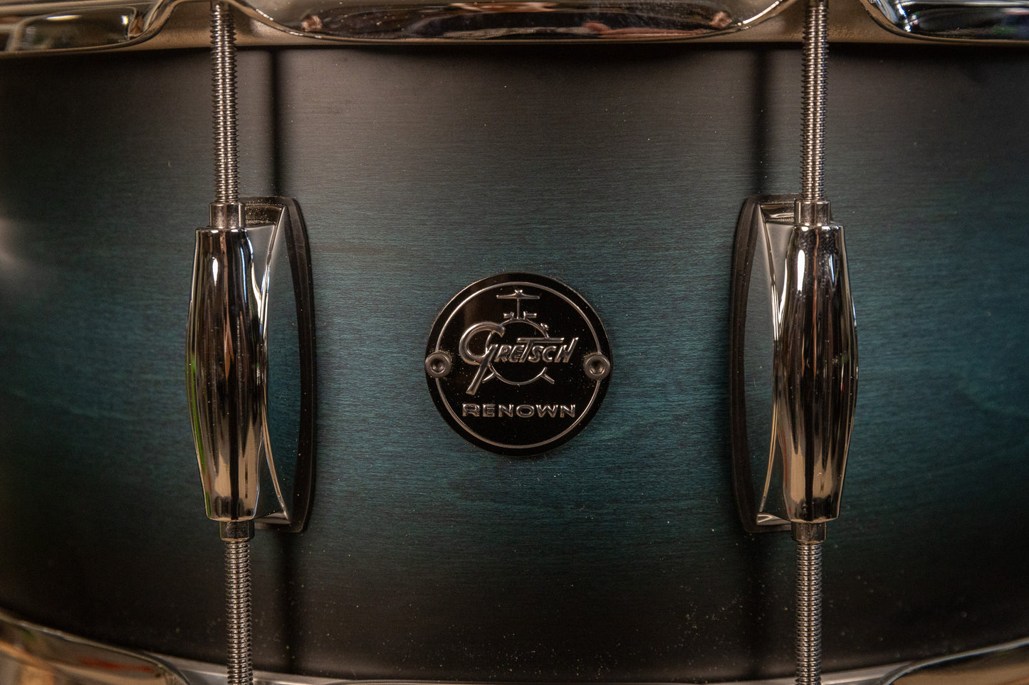 Gretsch Renown 6.5x14 Satin Antique Blue Burst Snare Drum