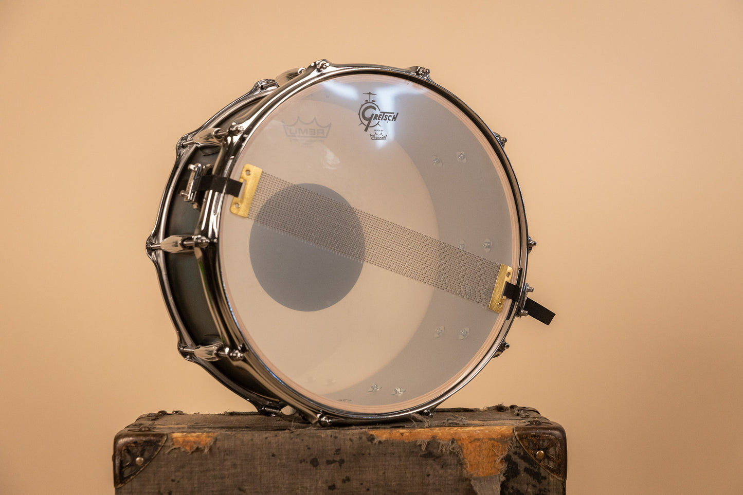 Gretsch Renown 6.5x14 Satin Antique Blue Burst Snare Drum