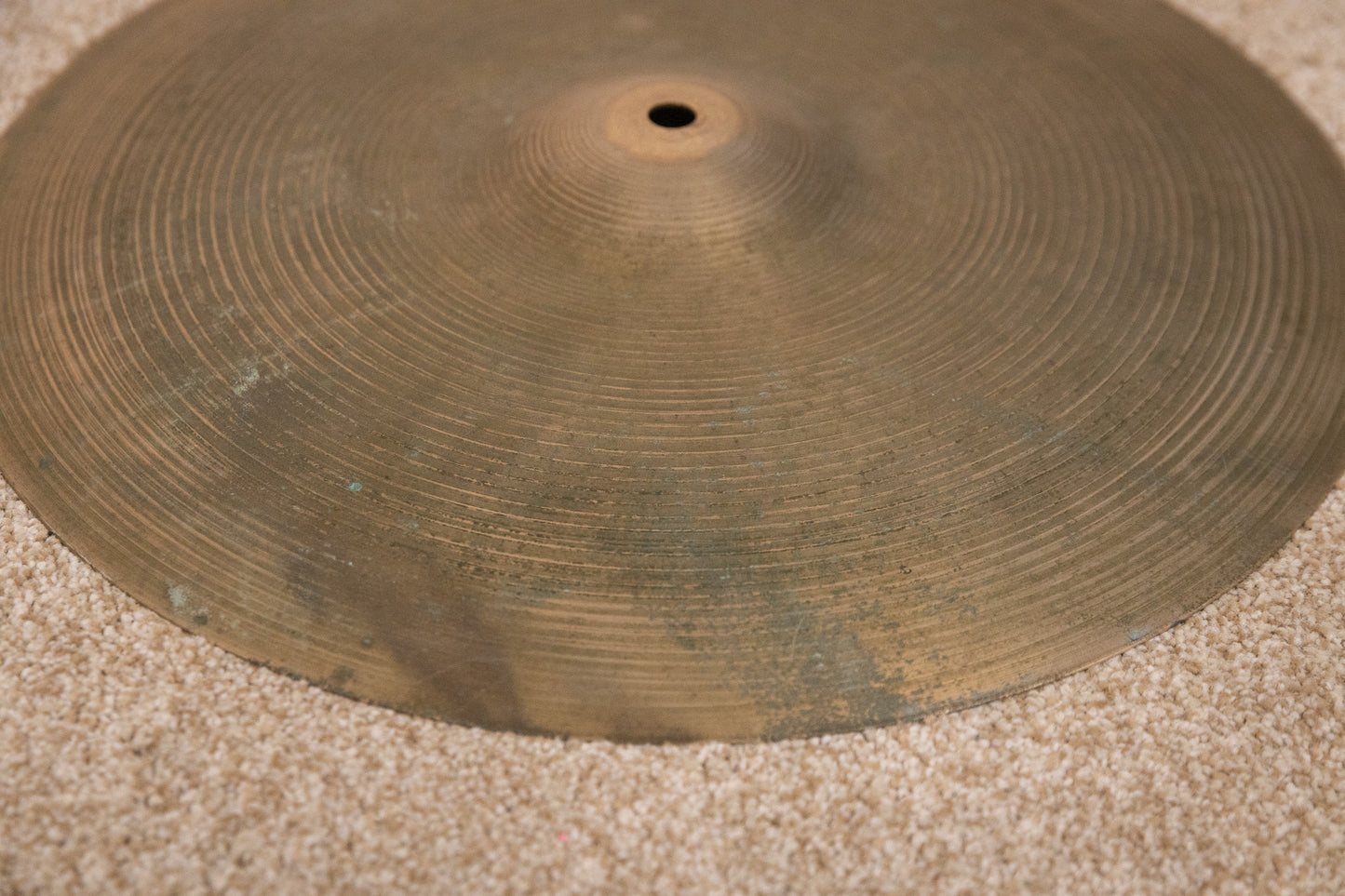 1960s Zildjian 15" A Hi Hat Cymbals 1220g 1437g