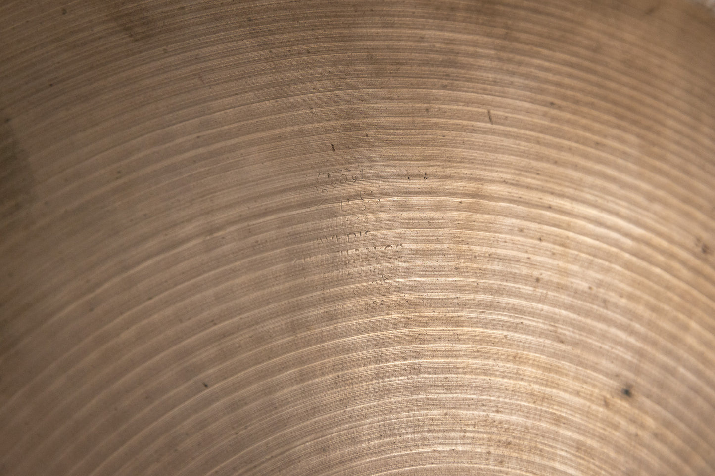 1970s Zildjian 16" A Hollow Logo Crash Cymbal 946g