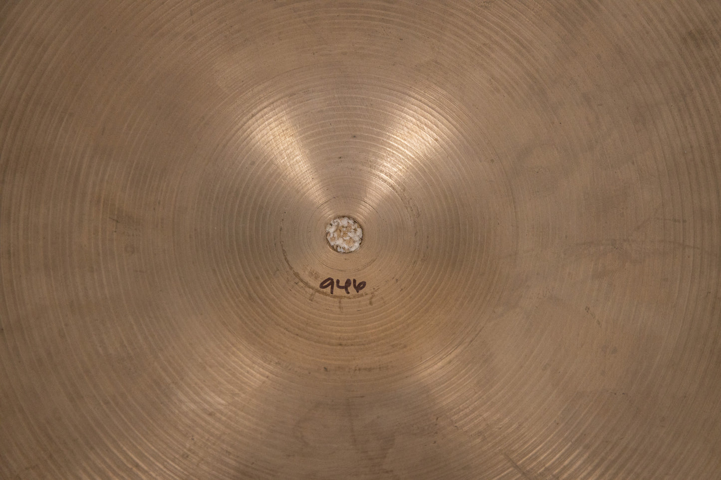 1970s Zildjian 16" A Hollow Logo Crash Cymbal 946g