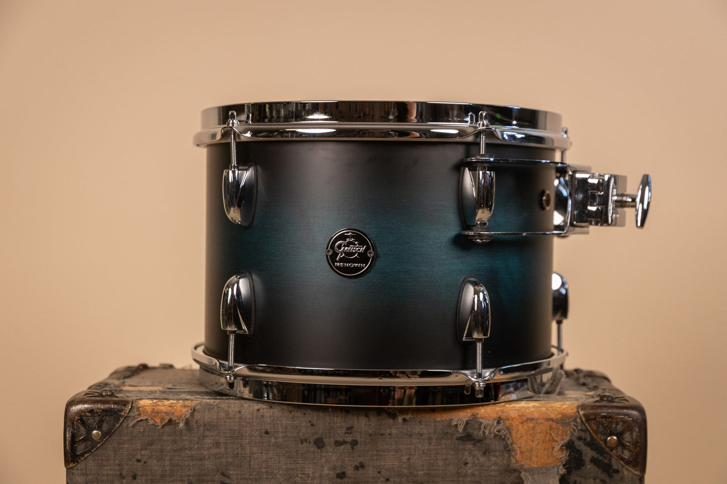 Gretsch Renown 8x12 Satin Antique Blue Burst Tom