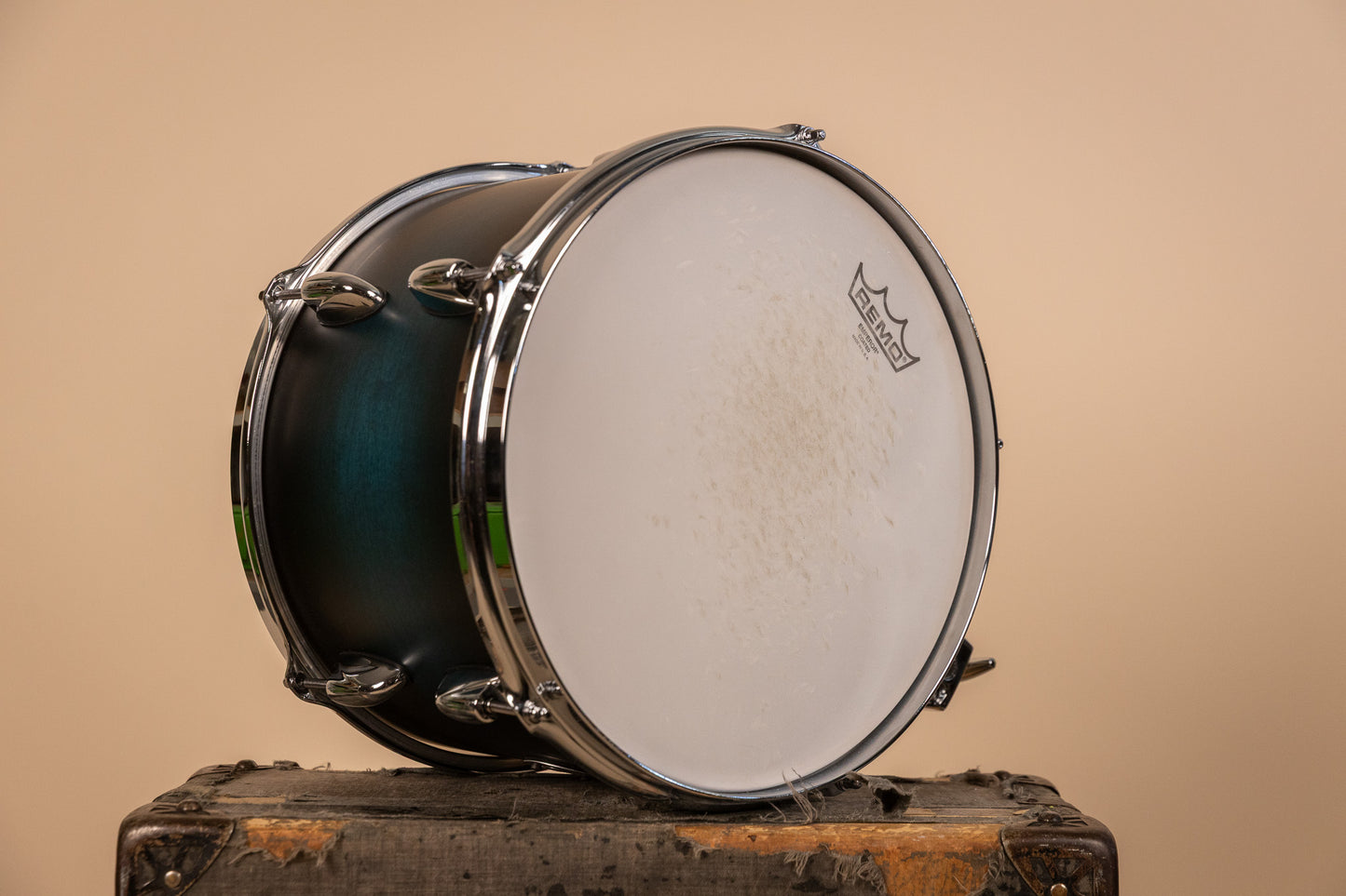 Gretsch Renown 8x12 Satin Antique Blue Burst Tom