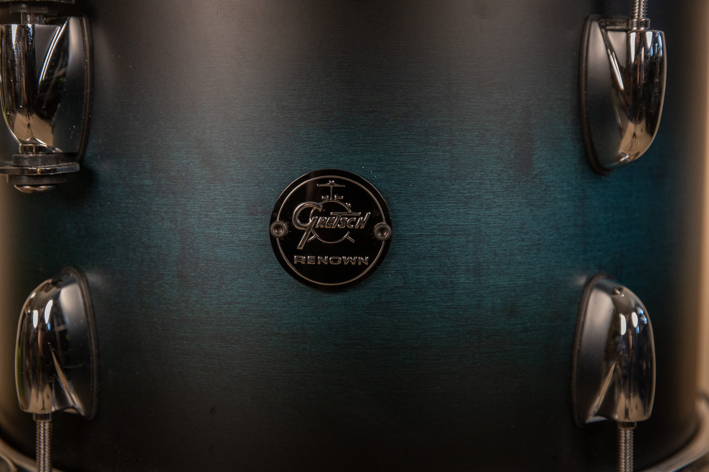 Gretsch Renown 8x12 Satin Antique Blue Burst Tom