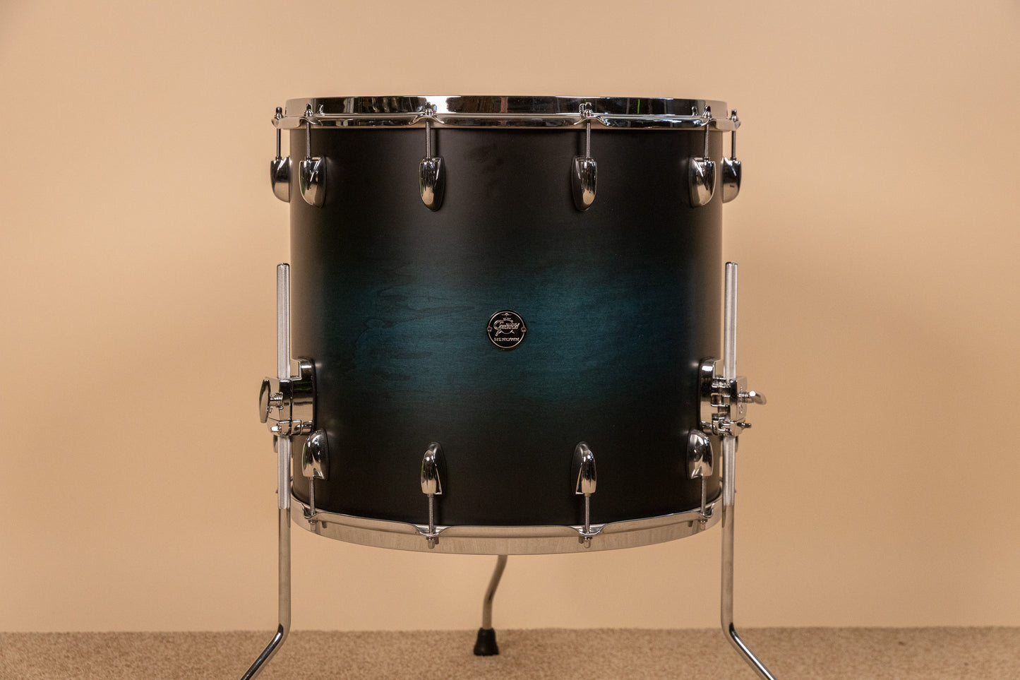 Gretsch Renown 16x18 Satin Antique Blue Burst Floor Tom