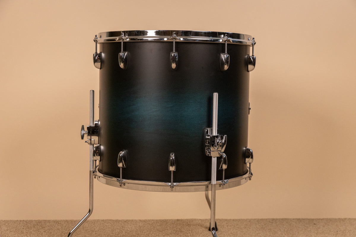 Gretsch Renown 16x18 Satin Antique Blue Burst Floor Tom