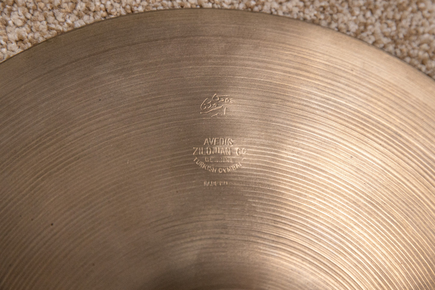 1930s Zildjian 11" A First Stamp Splash Cymbal 287g