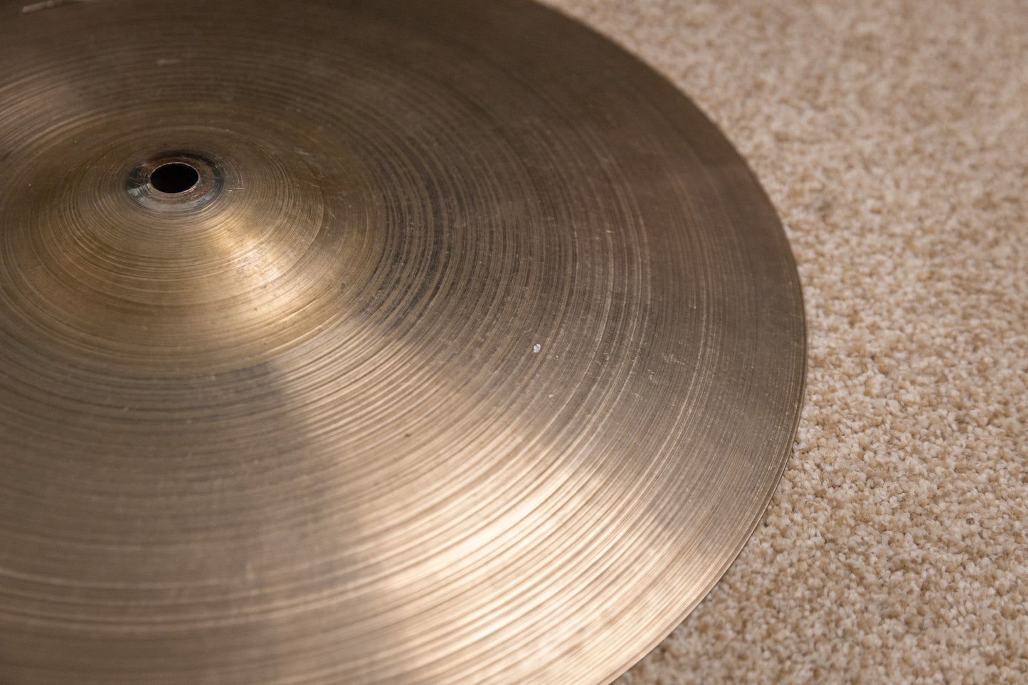Vintage Zildjian 14" Thin Hi Hat Cymbals 706g 729g