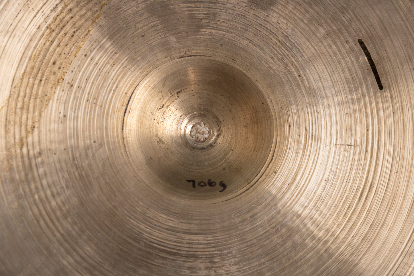 Vintage Zildjian 14" Thin Hi Hat Cymbals 706g 729g