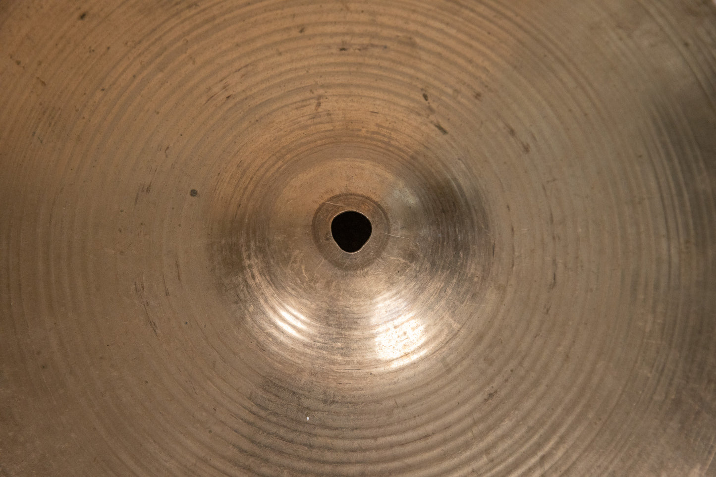 Vintage Zildjian 14" Thin Hi Hat Cymbals 706g 729g
