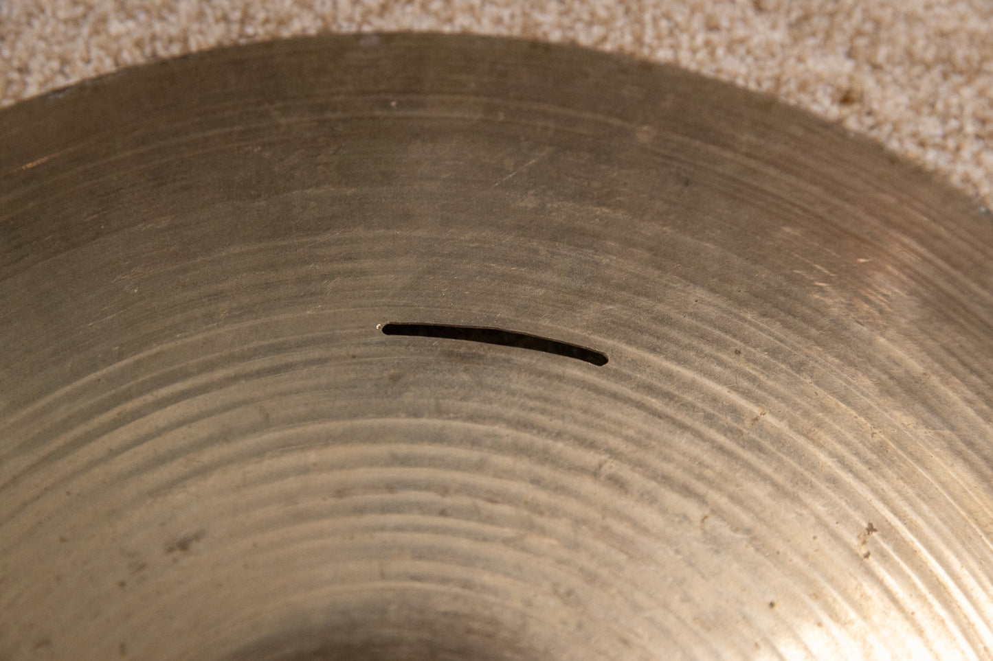Vintage Zildjian 14" Thin Hi Hat Cymbals 706g 729g