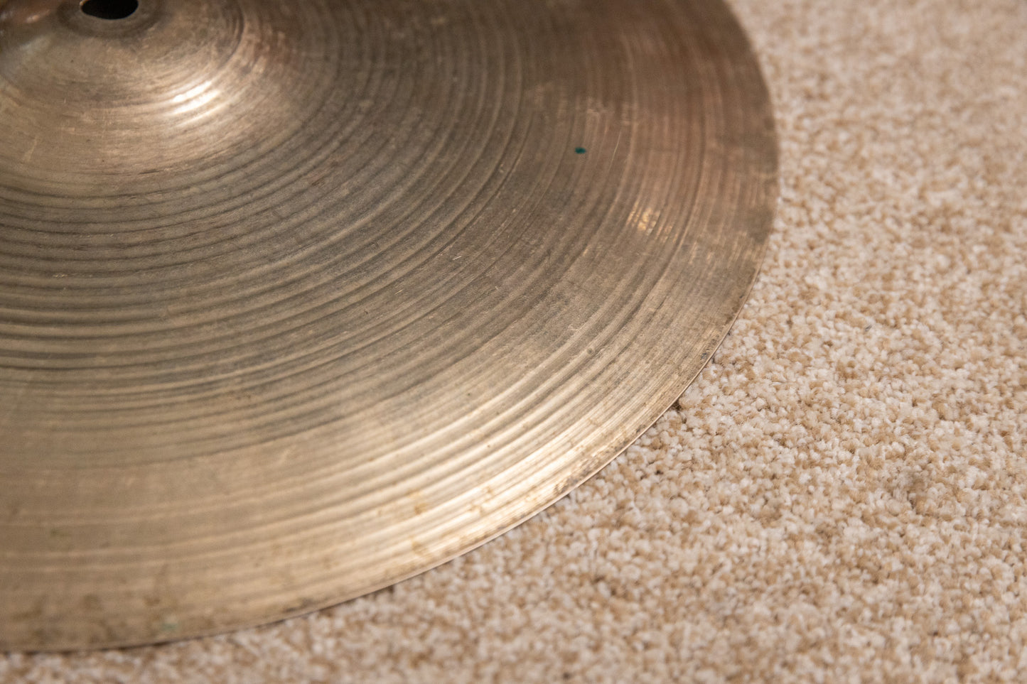 Vintage Zildjian 14" Thin Hi Hat Cymbals 706g 729g