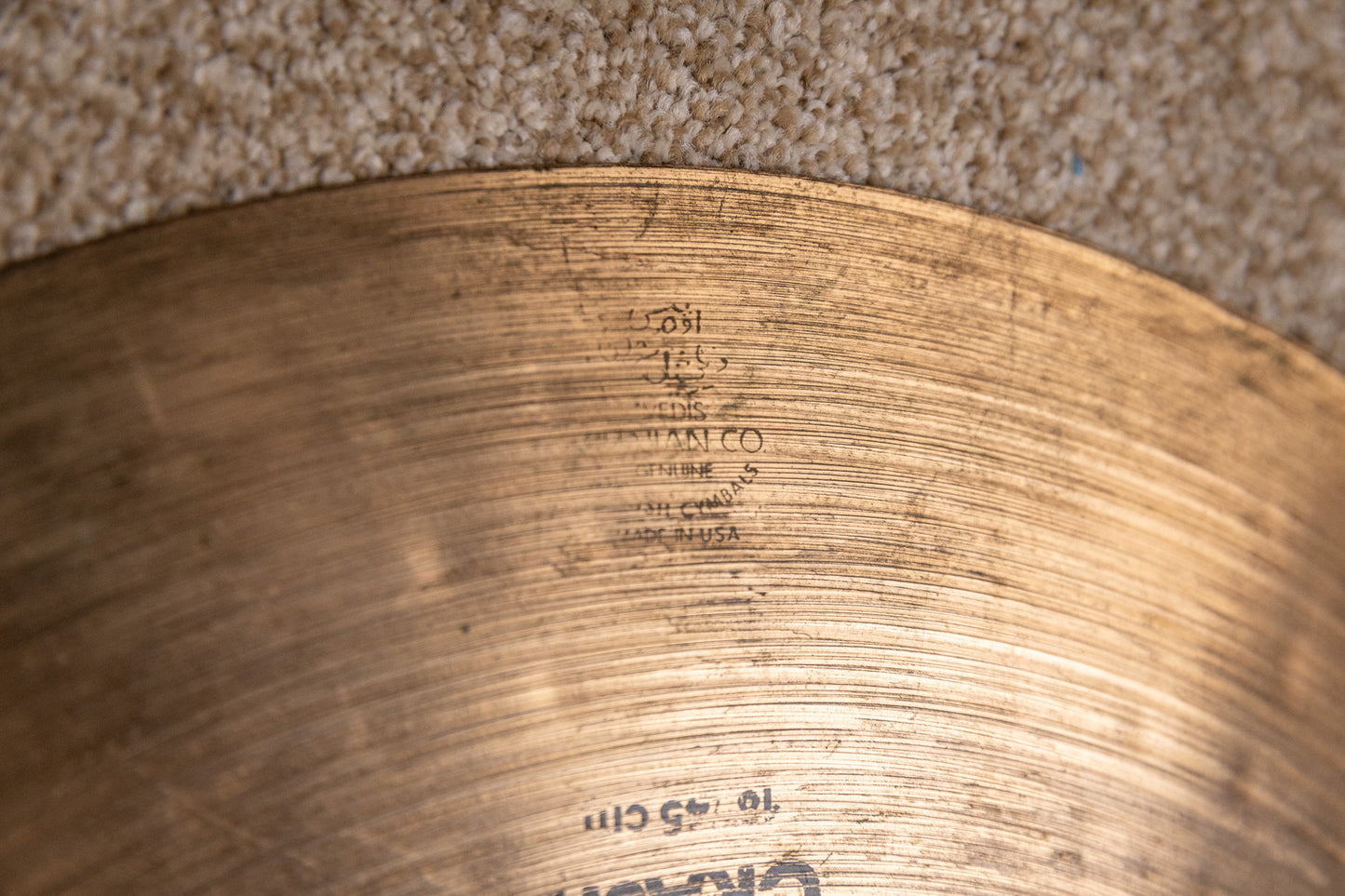 Zildjian 18" Amir Crash Cymbal 1609g