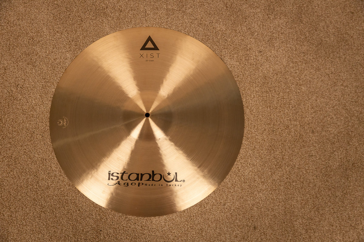Istanbul Agop 22" XIST Natural Crash Cymbal 2129g