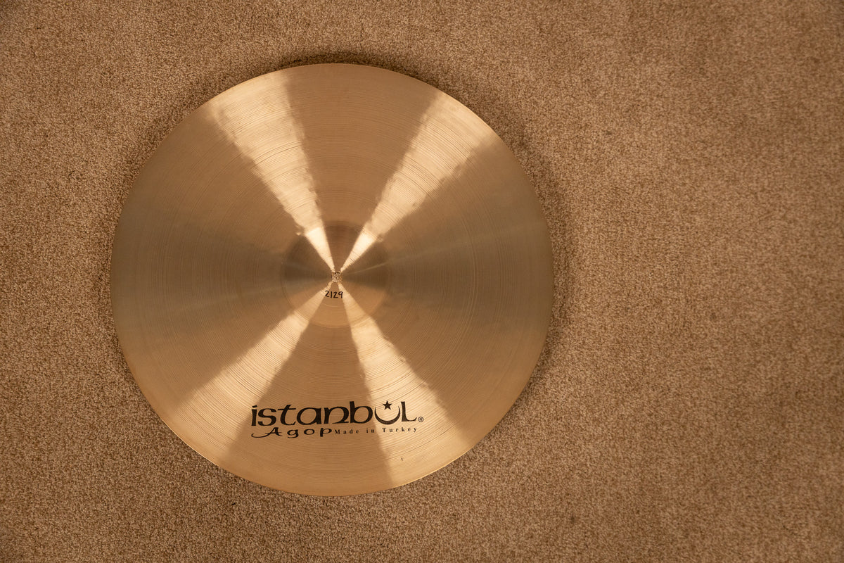 Istanbul Agop 22" XIST Natural Crash Cymbal 2129g