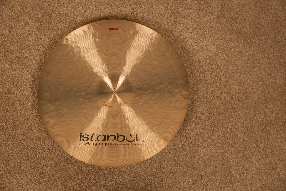 Istanbul Agop 22" Traditional Jazz Medium Ride Cymbal 2491g