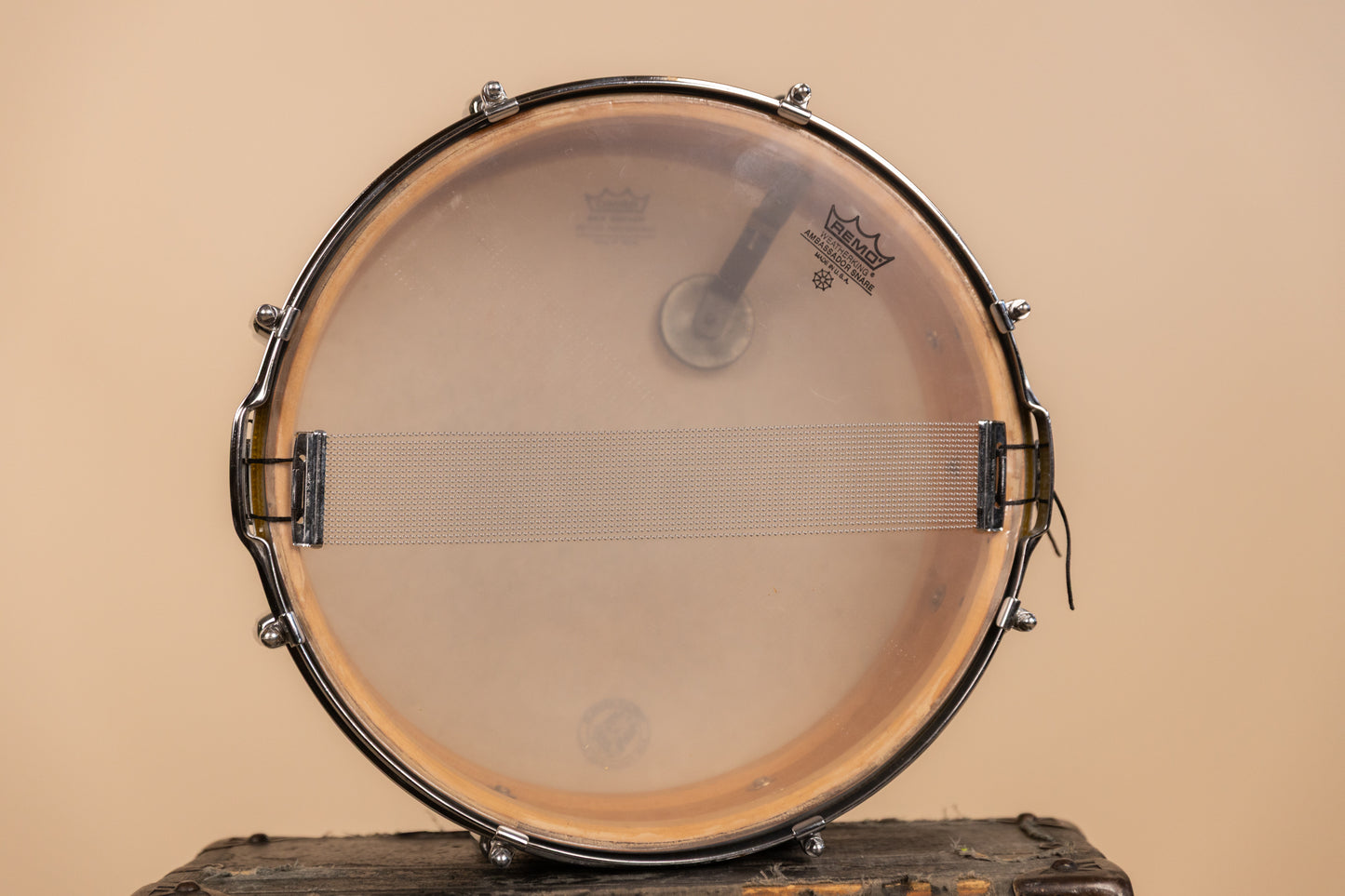 1950s Slingerland 5x14 Student Model Black Diamond Pearl Snare Drum